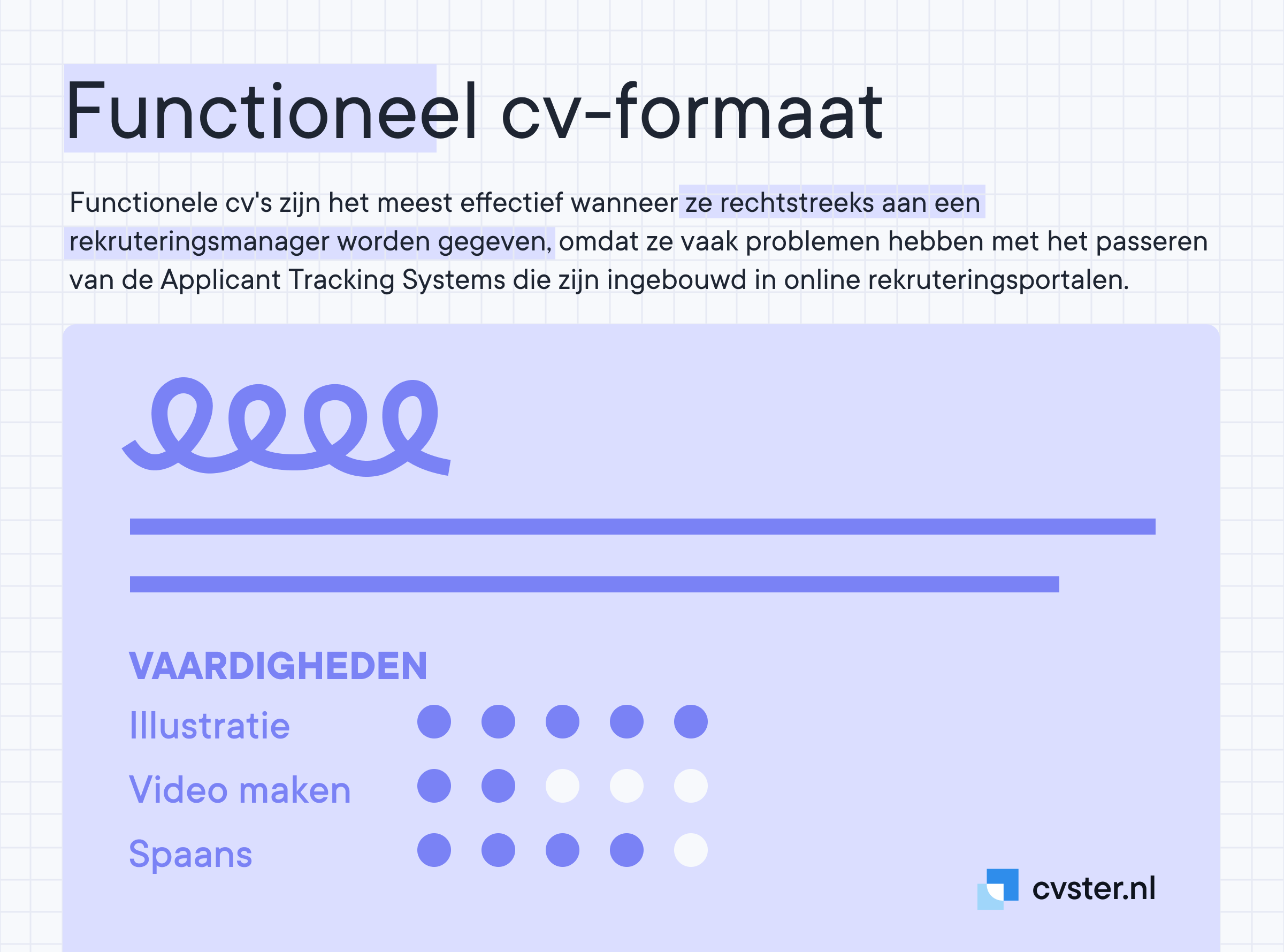 " Functioneel cv-formaat" " Functioneel cv-formaat"